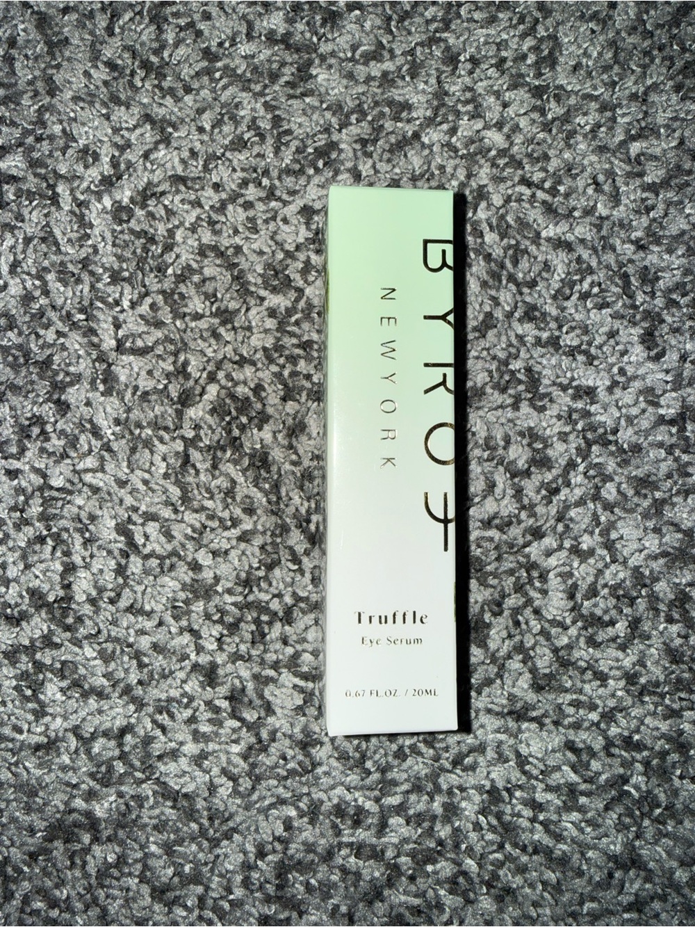 BYROE New York Truffle Eye Serum - Mint & White Packaging